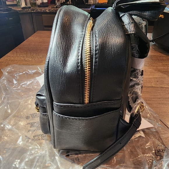 Bebe Black Gianna Backpack - Picture 3 of 4